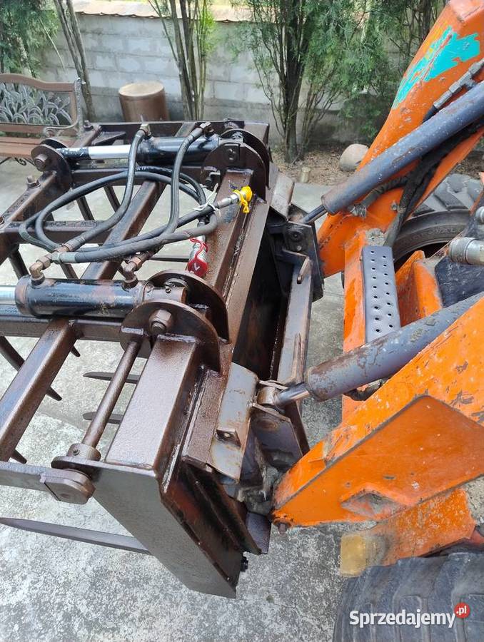 Łyżka krokodyl chwytak Bobcat miniładowarka 135 Ładowacze czołowe Ślesin sprzedam