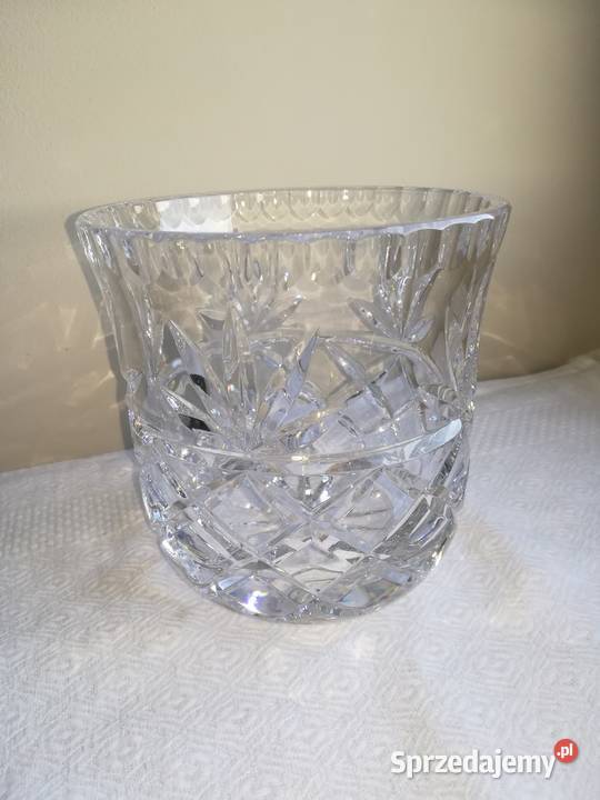 kryształowy wazon ciężki kryształ elegancki Gdańsk