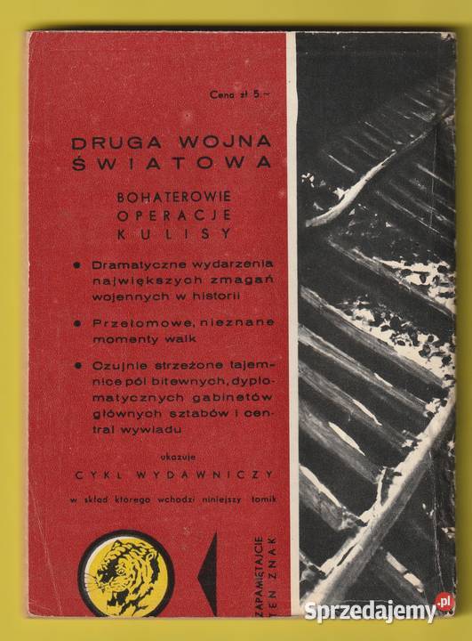 ŻÓŁTY TYGRYS ODWET 1962 Łódź sprzedam