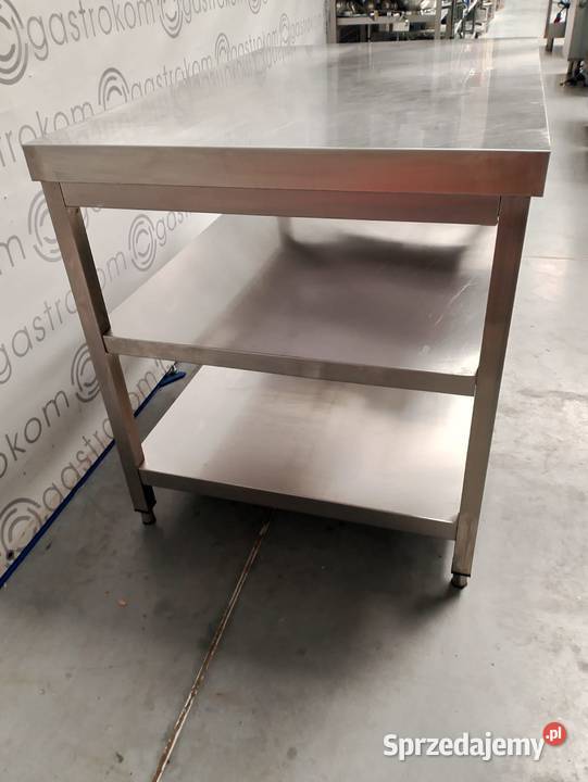 Stół centralny z 2 półkami  120x80x85 Wrocław