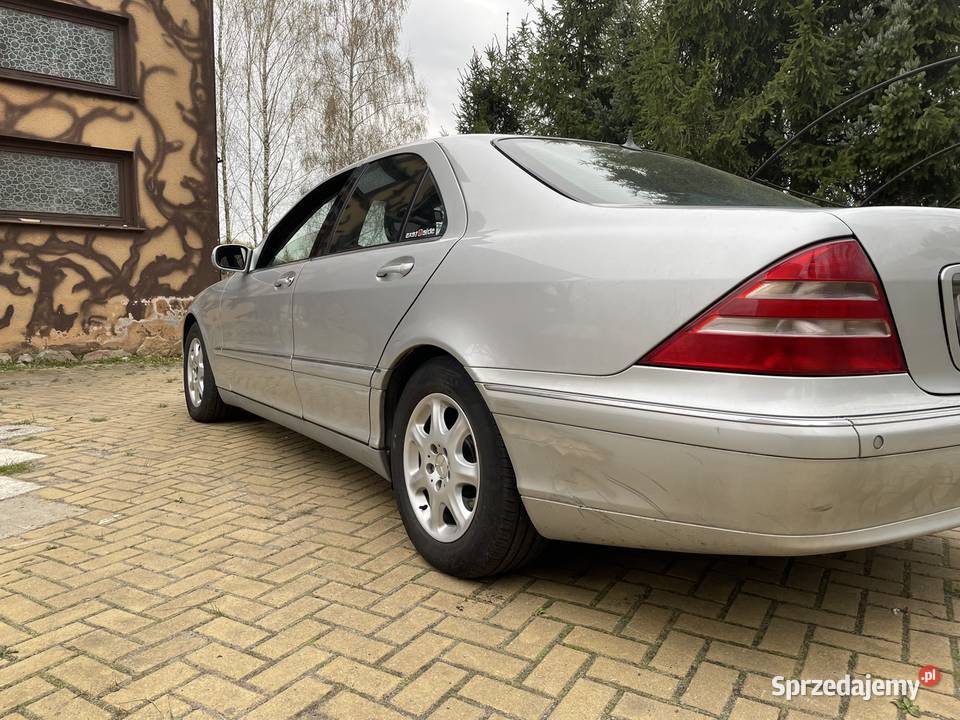 Mercedes Klasa S w220 S320 kurtyny powietrzne Kraków