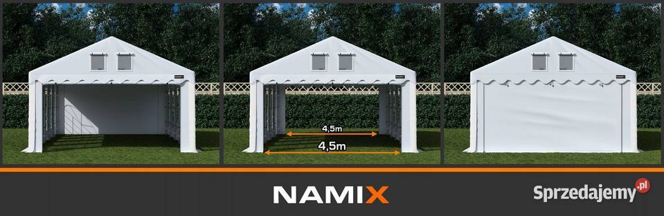 Namiot PRESTIGE 6x104m hala przemysłowa Jabłonna