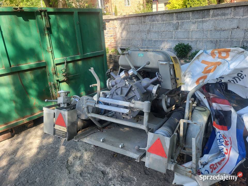 Silnik Garbus 1300 motopompa