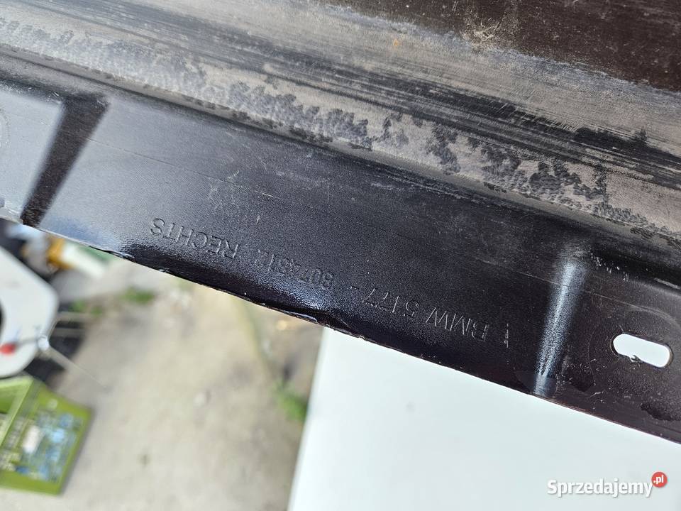 BMW 8 G14 G15 MPAKIET LISTWA PROGOWA PRAWA PRÓG Progi Międzychód