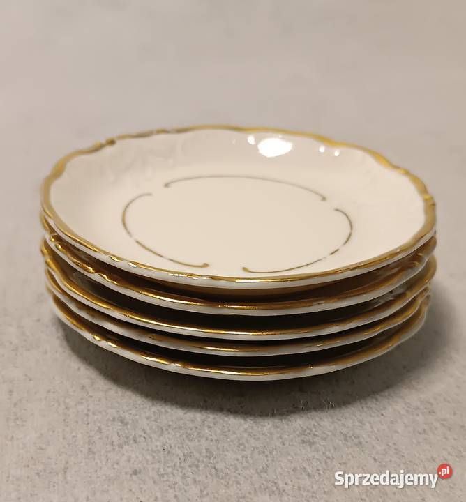 Konfiturówki KPM 5 sztuk Made in Polamd Porcelana i szkło Dobrzany