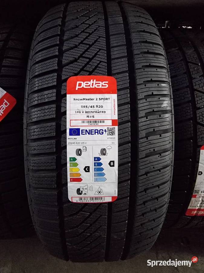 Opona 25545R20 TL 105V XL Snowmaster 2 Petlas i 20cale Nałęczów sprzedam