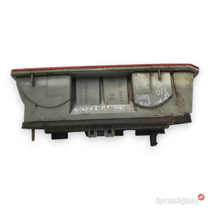 LAMPA PRAWA Fiat Scudo I 19962006 tylna tylnia Chełm