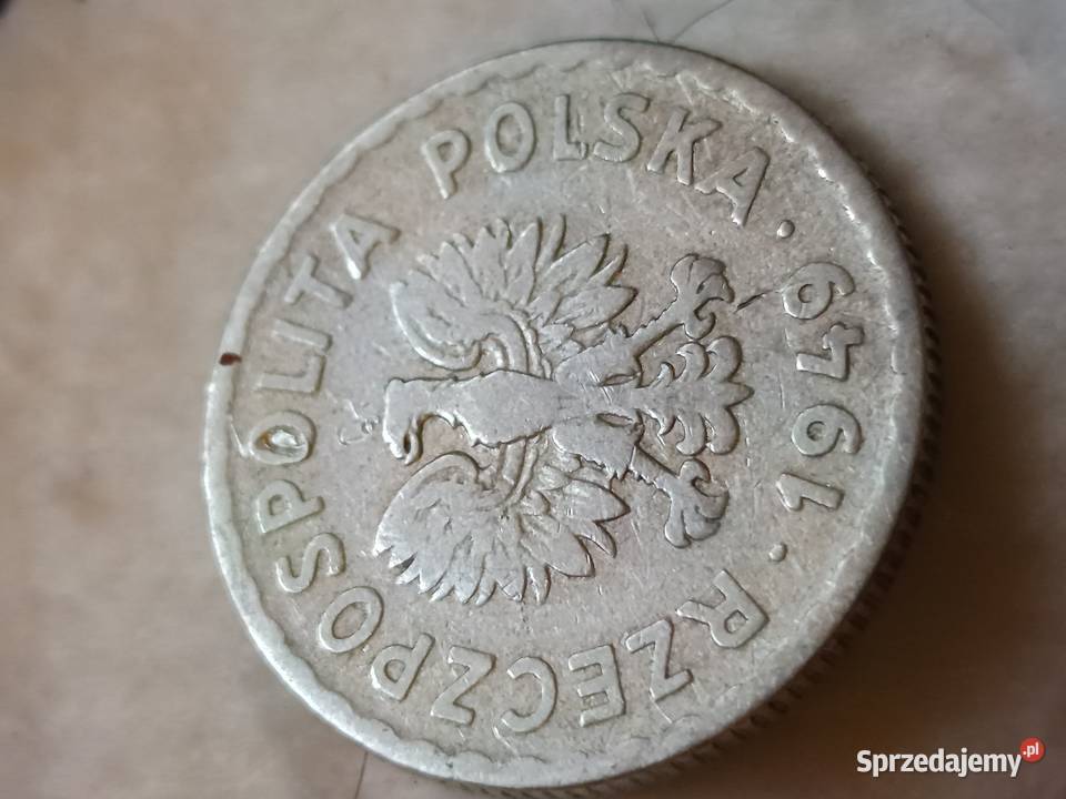 Sprzedam monete 1 zloty 1949 r kkllll Chełm sprzedam