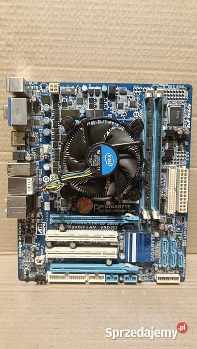 Plyta Główna Gigabyte GAH55M S2H Proc i3 530 Poznań