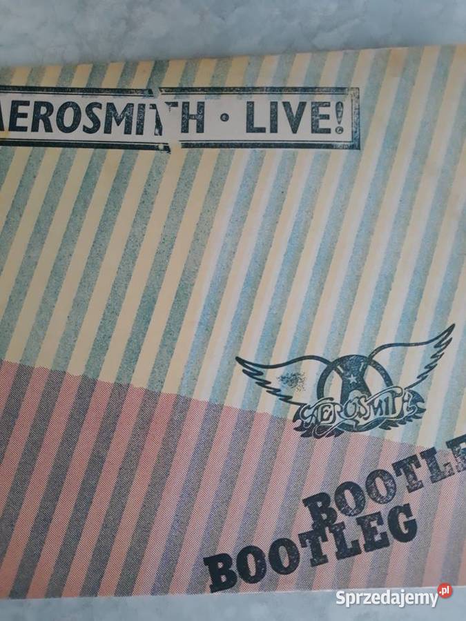 AEROSMITH Live Bootleg 1978kolekcjonerskie 2 LP płyta winylowa Rzeszów