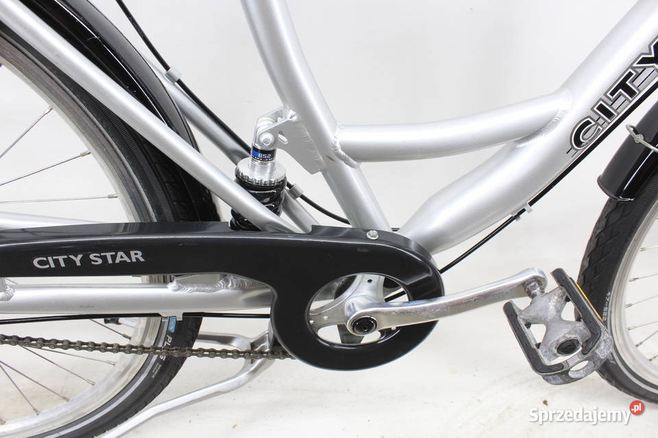 Amortyzowany ALU rower damski CITY STAR Koła 28 Milicz