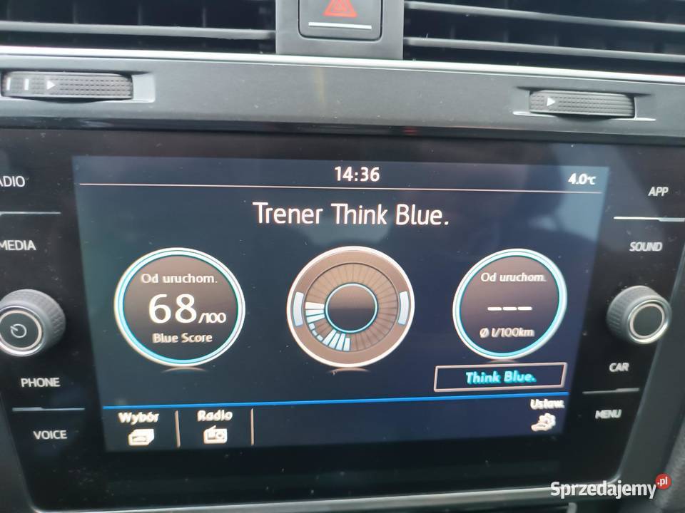 Volkswagen Golf VII 16 TDI BMT Trendline asystent parkowania