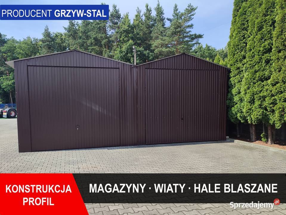 Garaż Blaszany Wiata BLASZANA Hala Magazyn Sokołów Podlaski