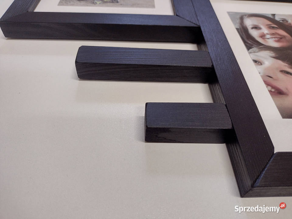 Drewniana Multirama Ramka na 10 zdjęć 15X21 Wrocław