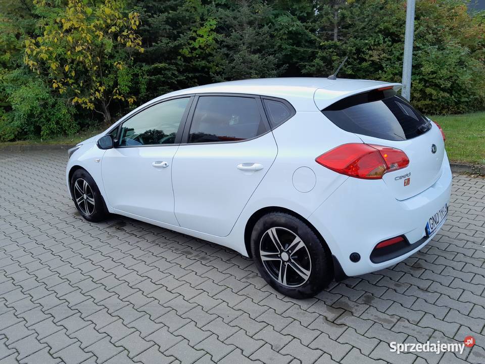 Kia Ceed KIA Ceed II 2014 benzynagaz LPG salon komputer pokładowy Gdańsk