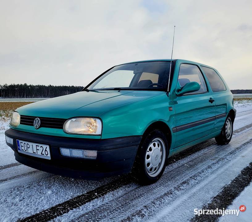 Volkswagen Golf III MK3 14 CL 1992r 4 biegowy radio łódzkie Łódź