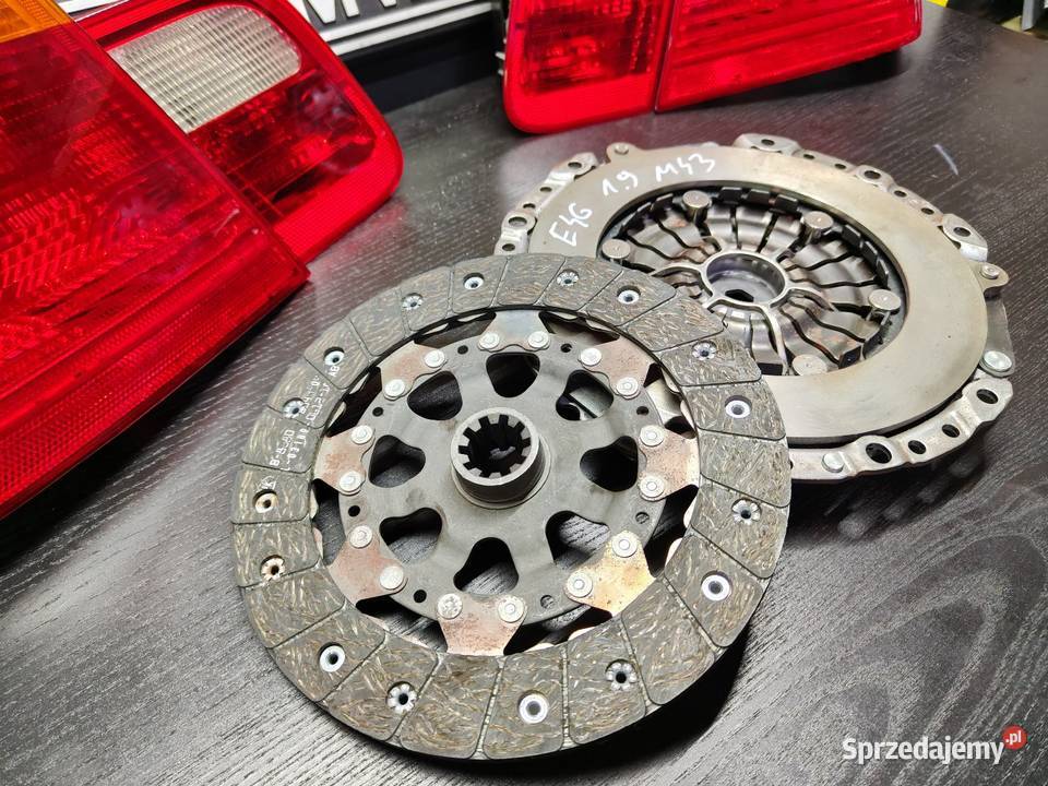 Bmw e46 19 m43 nowe sprzęgło tarcza docisk luka Aleksandrów Łódzki
