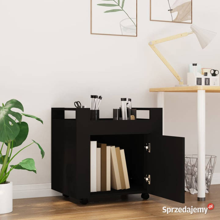 Szafka pod biurko czarna 60x45x60 materiał mazowieckie Warszawa sprzedam