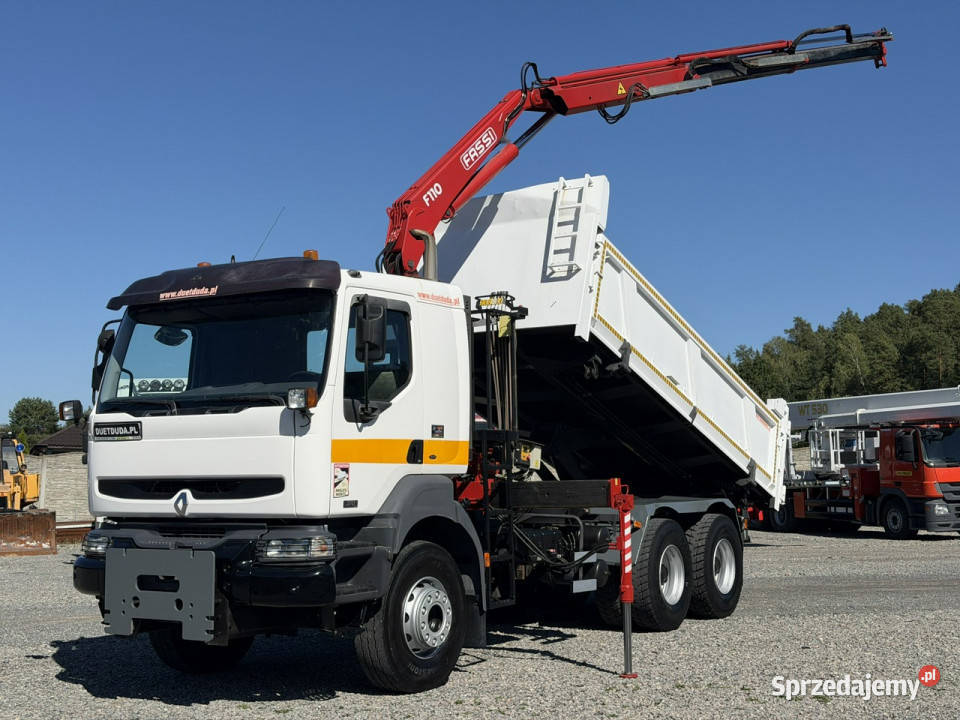 Renault Kerax 26370 6x4 Mocny HDS FASSI F110 Bez