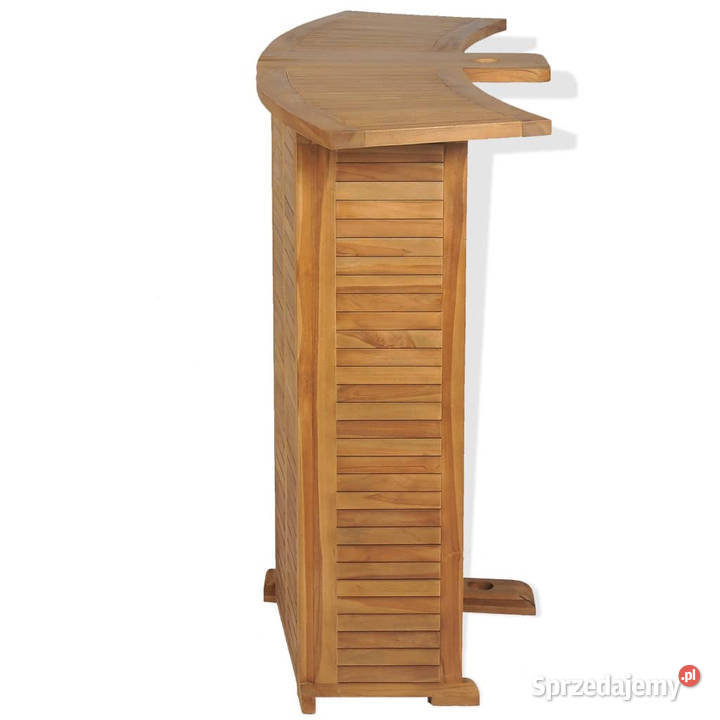 Składany stolik barowy 155x53x105 lite drewno mazowieckie Warszawa