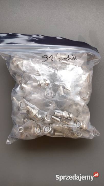 Złącze wtyk BNC RG 59 91 sztuk zachodniopomorskie Szczecin