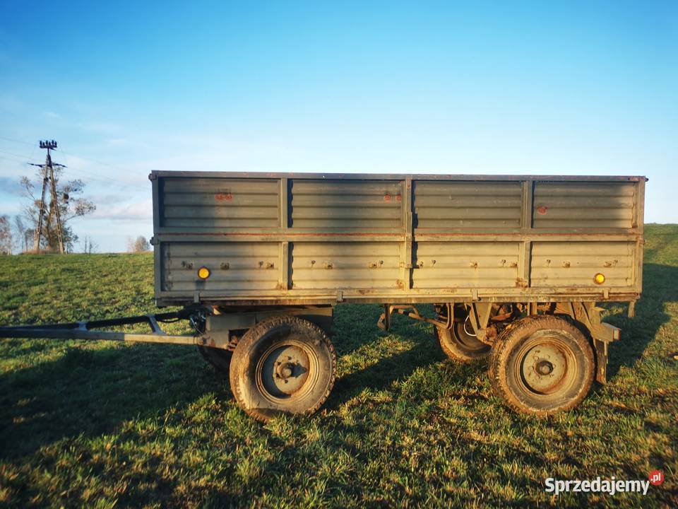Autosan przyczepa d46 d47 d55 Przyczepy rolnicze kujawsko-pomorskie Głęboczek