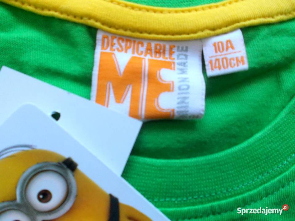 Koszulka Tshirt DESPICABLE ME MINION 10A 140 zachodniopomorskie Rewal sprzedam