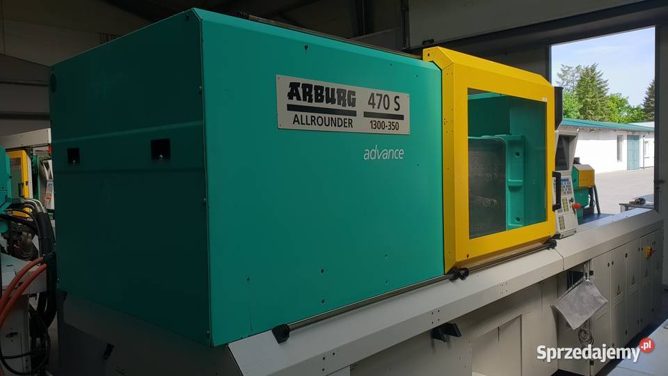 Wtryskarka Arburg 470S1300350 hybrydowa z Koszalin