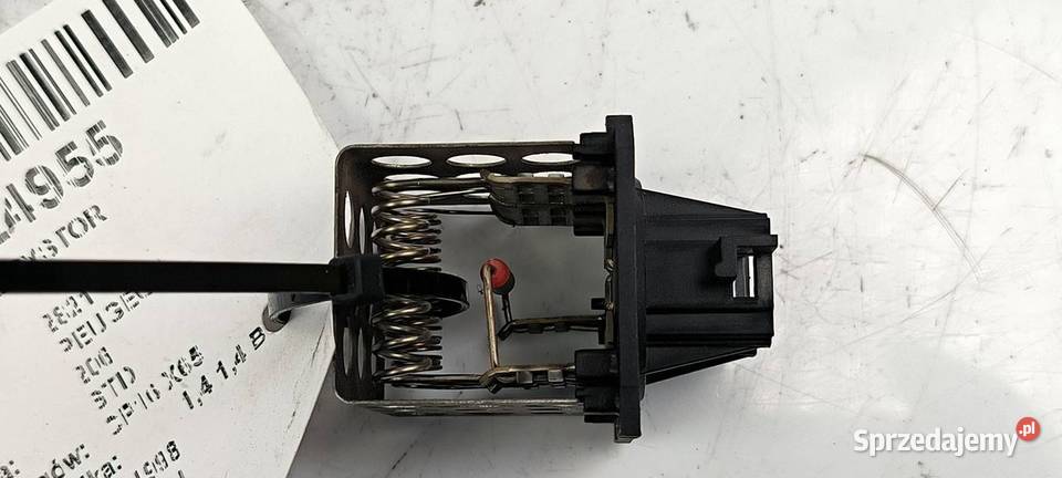 REZYSTOR PEUGEOT 206 36057 Lipno