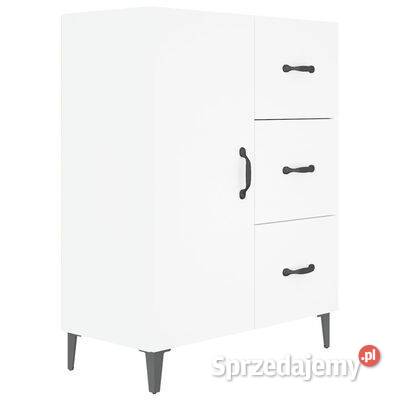 vidaXL Szafka biała 695x34x90 materiał Warszawa