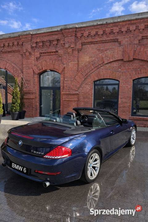 BMW 635d CABRIO M Pakiet 286 AUTOMAT 2009 183 klimatyzacja Seria 6 Warszawa