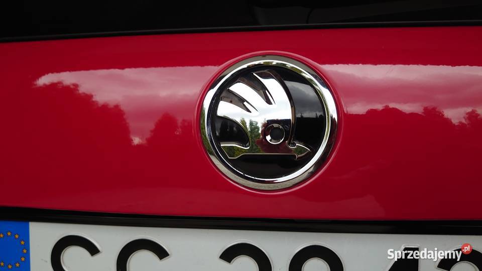 Logo znaczek Skoda VRS oryginał 5E0853687R Częstochowa