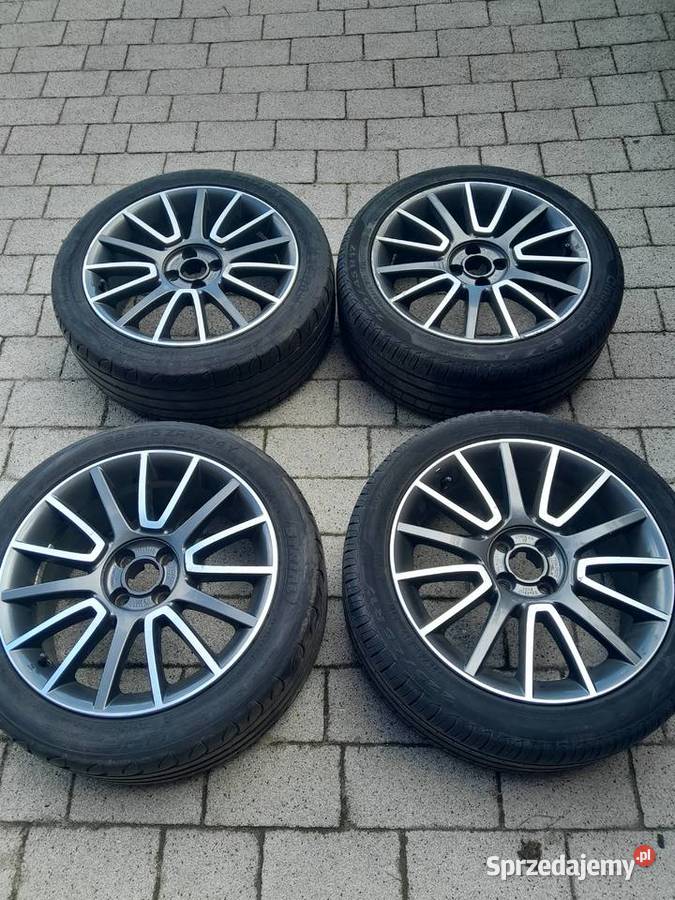 Alufelgi fiat bravo 2 bicolore 17 dolnośląskie Kłodzko