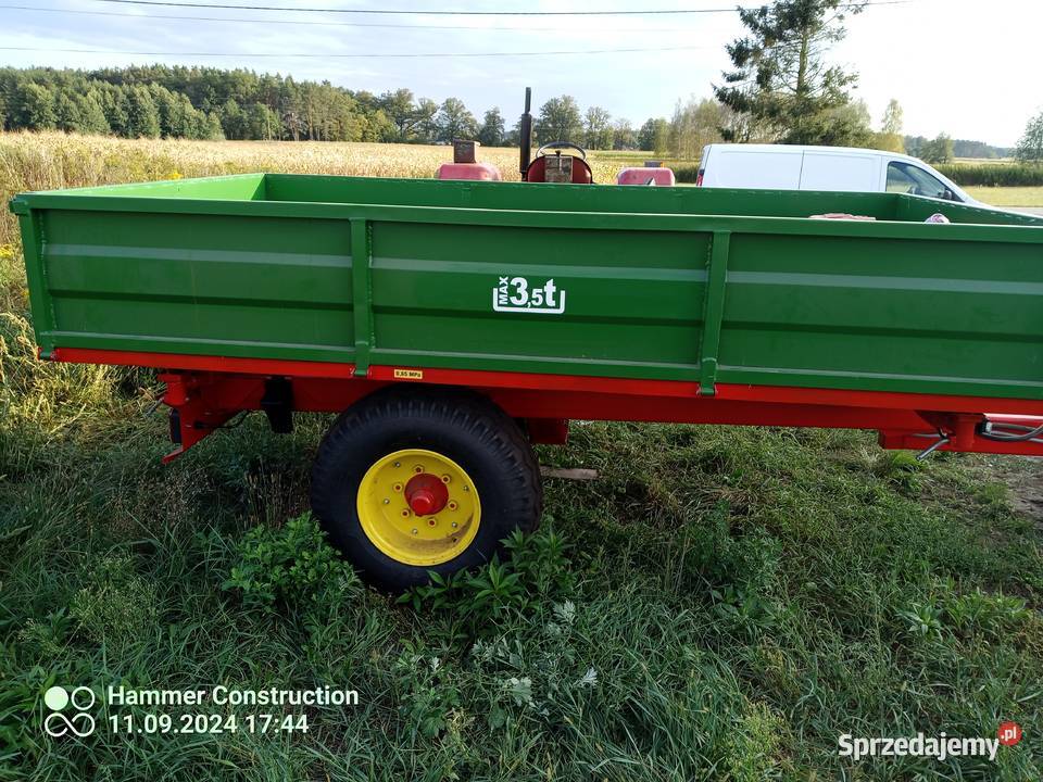 Przyczepa wywrotka na dwie strony Domaradz