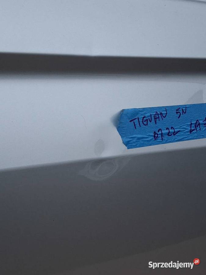 VW TIGUAN 5NA II DRZWI LEWY TYŁ LEWE TYLNE LA7W lubuskie Bieleń