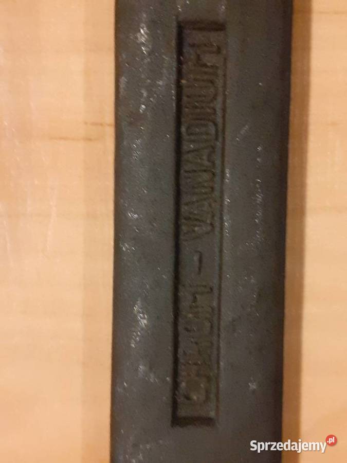 Klucze płaskie dwustronne Polskie PRL 5 Chorzów