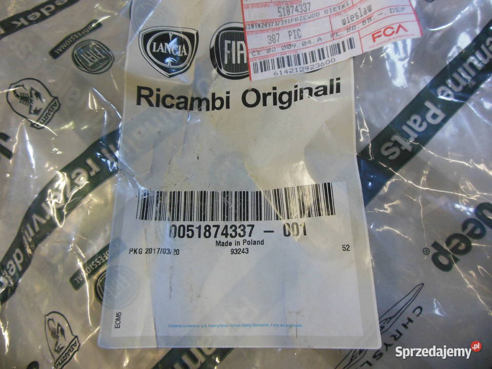 Przewód rurka klimatyzacji Fiat Panda 2012r osobowe