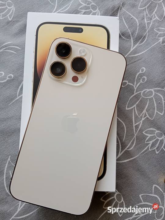 Iphone 14 pro 128 gb gold zloty bateria stan Jastrzębie-Zdrój