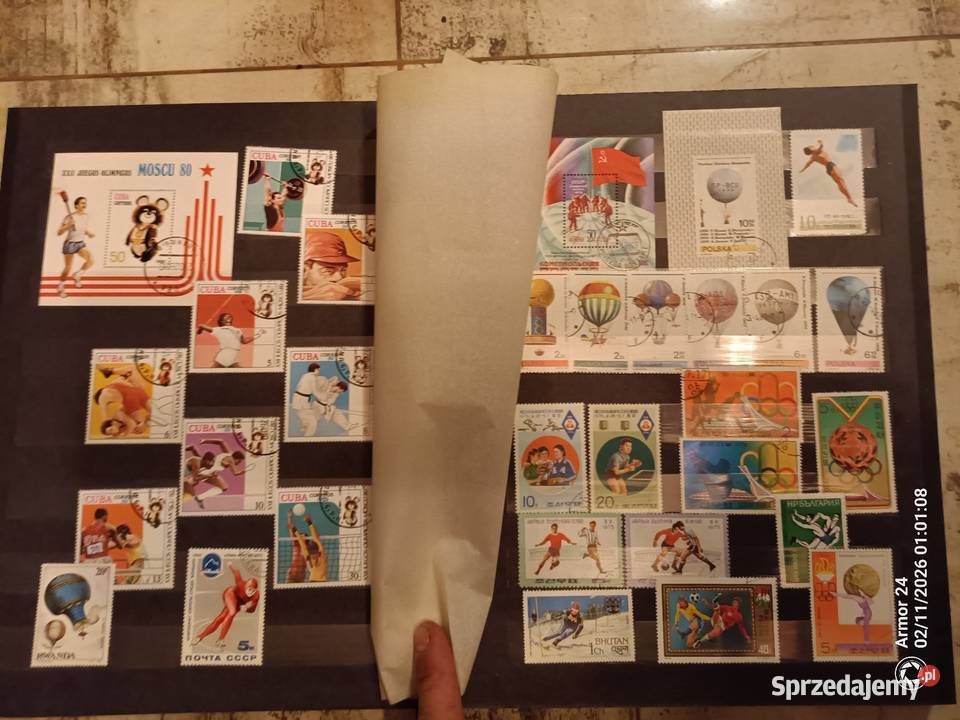 Znaczki klaser igrzyska