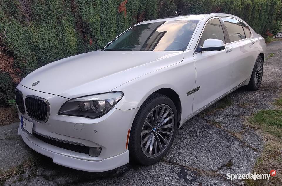 BMW 750Li Long V8 F02 pełna brązowe wnętrze Seria 7 Kraków