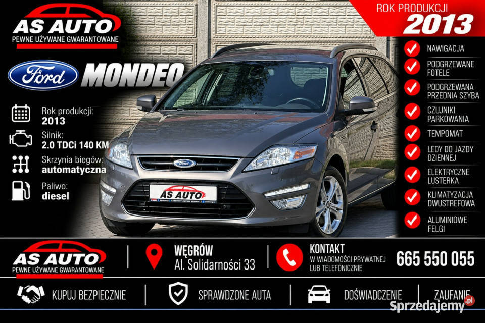 Ford Mondeo 20TDCi 140 Węgrów