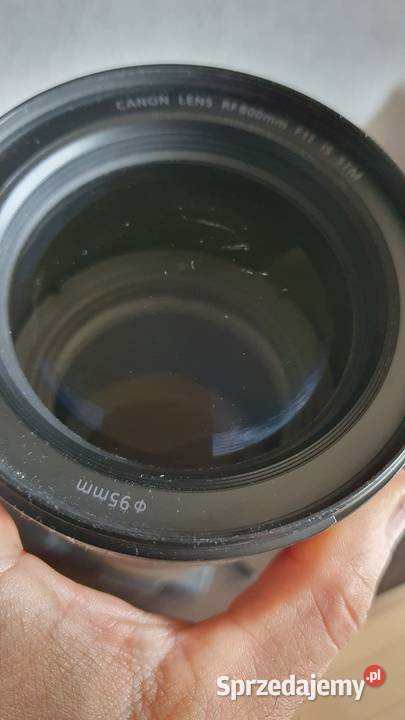 Obiektyw Canon RF 800 f11 IS STM Ostry Szybki Zakliczyn