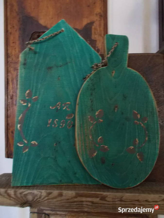 Stara Deska Rustykalna Komplet Vintage Rękodzieło Szczecin