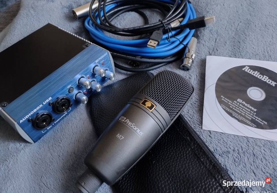 Zestaw do domowego nagrywania studio domowe Racibórz sprzedam