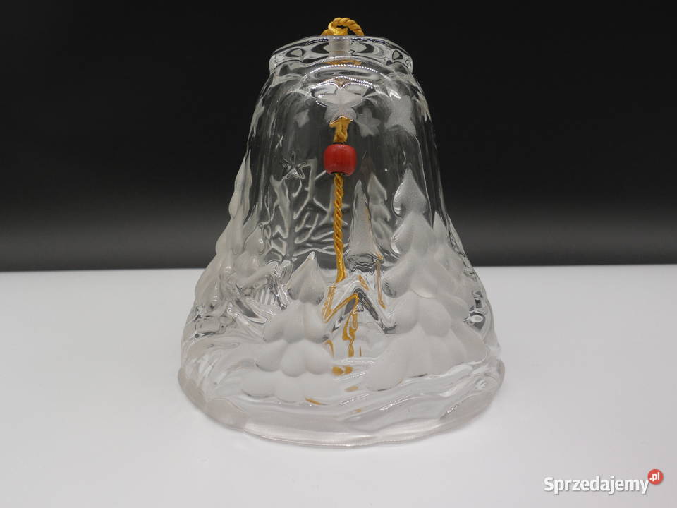 Kryształowy Dzwonek Świąteczny Walther Glas