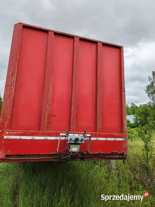 Przyczepa naczepa laweta do bel firanka Burtowe i plandeki Bielsk Podlaski