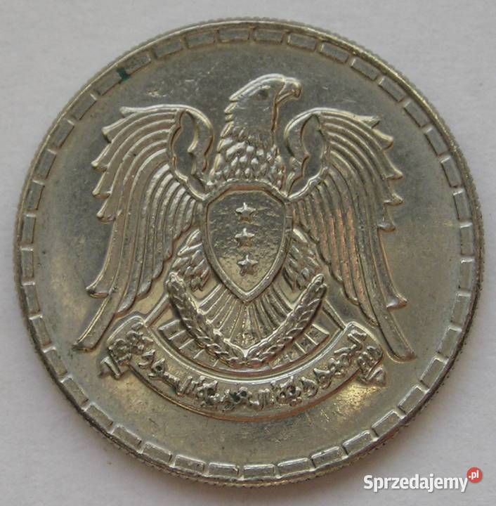 SYRIA 25 PIASTR 1968 Łódź