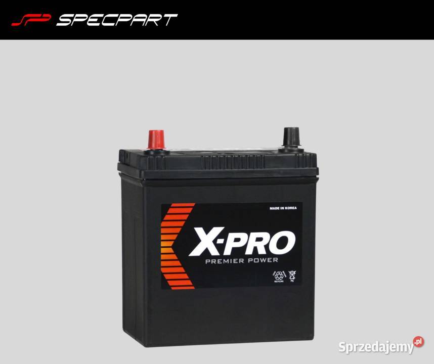 Akumulator XPRO 38Ah 340A EN Japan Lewy Plus łódzkie Łódź