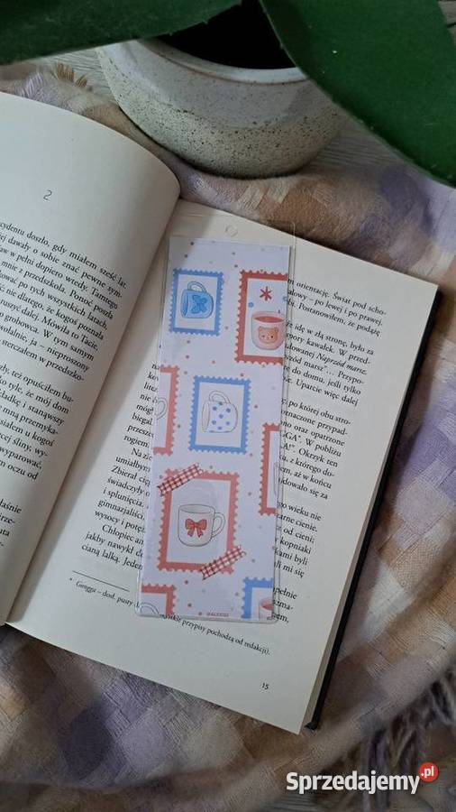 Zakładka do książki handmade wielkopolskie Kalisz sprzedam