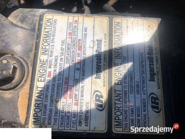 Yanmar 4irh8n2 Silnik Spalinowy 35kw Jastrzębniki